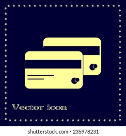 credit Cards vector icon