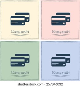 credit Cards vector icon
