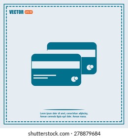 credit Cards vector icon