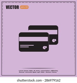 credit Cards vector icon