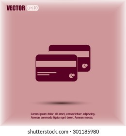 credit Cards vector icon