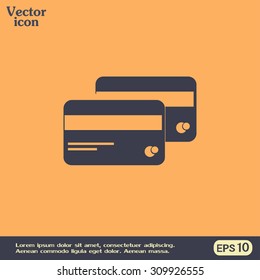 credit Cards vector icon