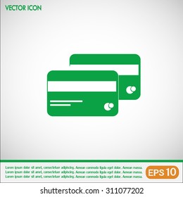 credit Cards vector icon