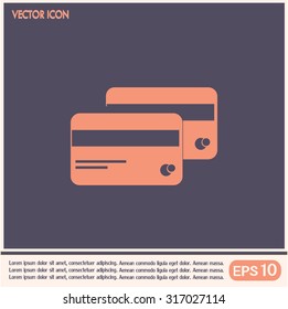 credit Cards vector icon