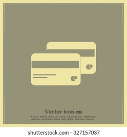 credit Cards vector icon