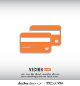 credit Cards vector icon