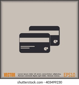 credit Cards vector icon