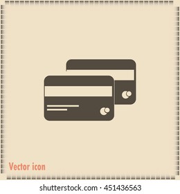 credit Cards vector icon