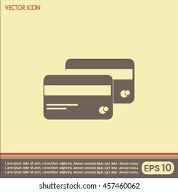 credit Cards vector icon