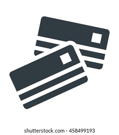 Credit Cards Vector Icon