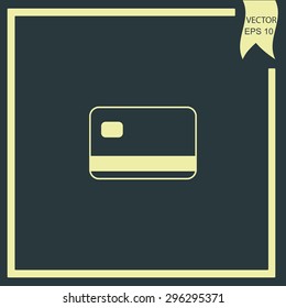 credit card.vector icon