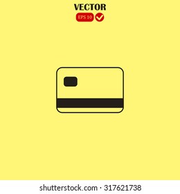 credit card.vector icon