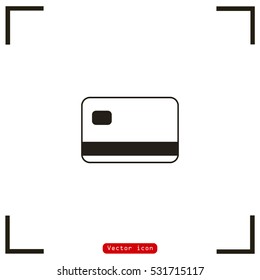 credit card.vector icon