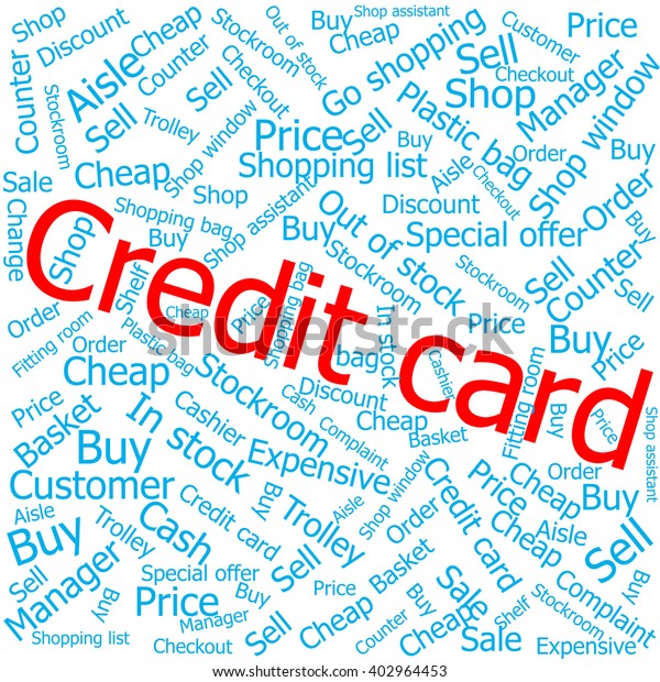 credit cardword cloud art background stock vector (royalty free) 402964453 credit cardword cloud art