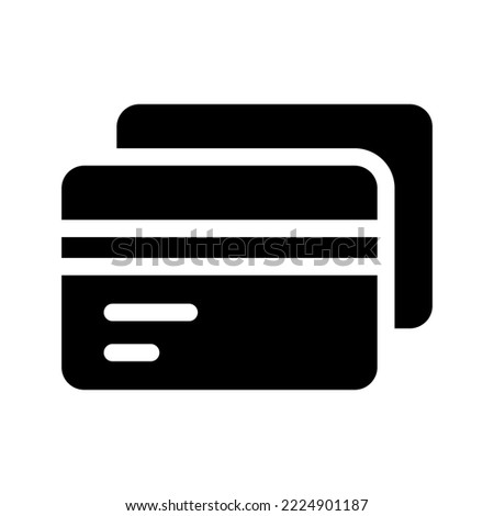 Credit Cart Icon Vector Symbol Design Illustration