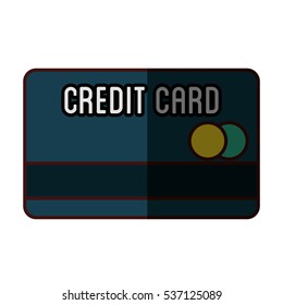 credit or debit card icon image vector illustration design 