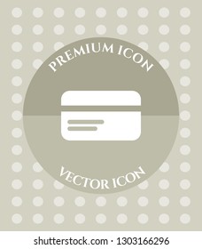Credit or Debit Card Icon for Web, Applications, Software & Graphic Designs.