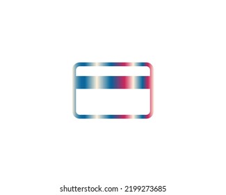 Credit Or Debit Card Logo Vector Design  