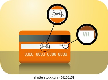 Tarjeta de crédito o débito y candado. Concepto de seguridad de pago.