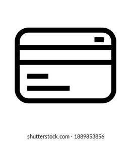 credit icon or logo isolated sign symbol vector illustration - high quality black style vector icons
