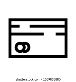credit icon or logo isolated sign symbol vector illustration - high quality black style vector icons
