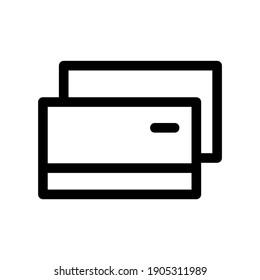 credit icon or logo isolated sign symbol vector illustration - high quality black style vector icons
