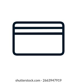 Icono de crédito, signo de logotipo de Vector, ilustración, forma, diseño, icono de interfaz de usuario UX, editable eps