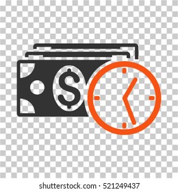 Credit icon. Vector pictogram style is a flat symbol, color, chess transparent background. Designed for software and web interface toolbars and menus.