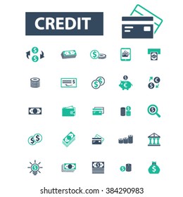 credit icons
