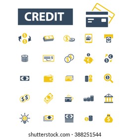 credit icons
