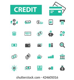 credit icons
