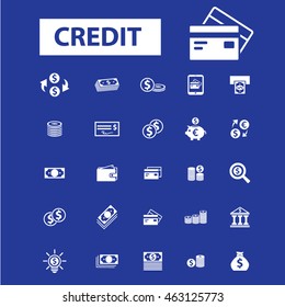 iconos de crédito