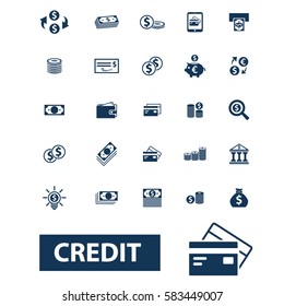 credit icons