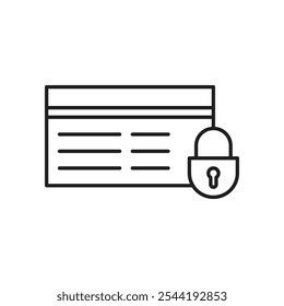 Icono de límite de crédito. Icono de Vector aislado.