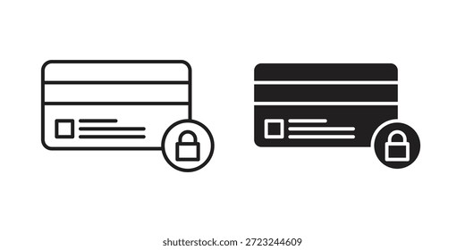 Credit limit icon outline and solid vector sign, linear pictograms
