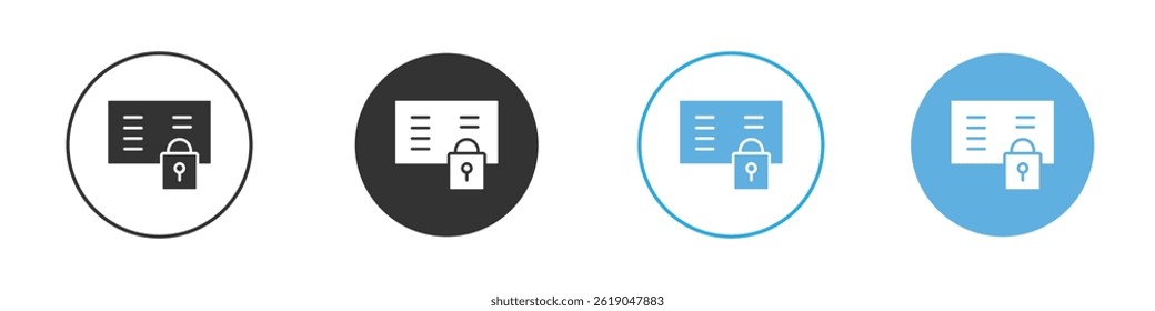 Credit limit icon simple flat vector icon pack