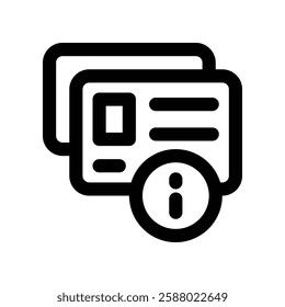 credit limit line icon. vector icon for your website, mobile, presentation, and logo design.