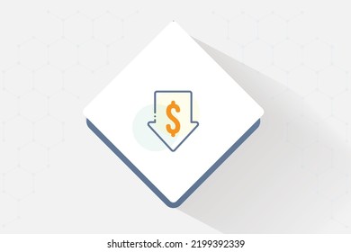 Credit Monitoring Icon Vector Design