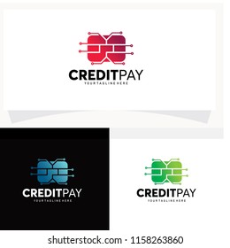 Credit Pay Logo Design Template