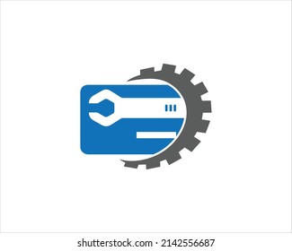 
Credit Repair and Card system Recovery Logo. Creativity and minimal Concept.