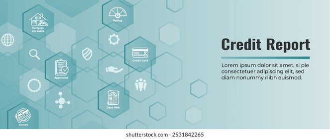 Credit Report Web Banner - Personal Loan or Mortgage