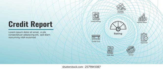 Credit Report Web Banner - Personal Loan or Mortgage