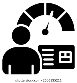 Elemento De Icono De Puntuación De Crédito Para Diseño