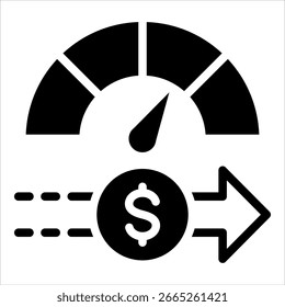 Elemento De Icono De Puntuación De Crédito Para Diseño