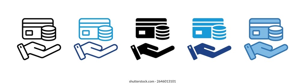 Credit Support Icon Element For Design