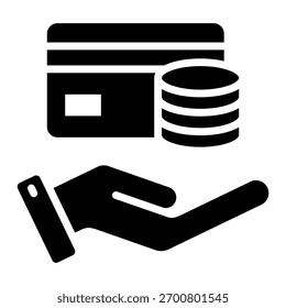 Elemento De Icono De Asistencia De Crédito Para Diseño