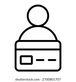 Elemento De Ícone De Usuário De Crédito Para Design
