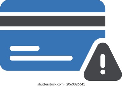 icono de color de glifo vector de crédito