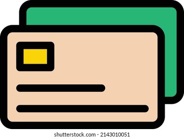 credit Vector illustration on a transparent background.Premium quality symmbols.Stroke vector icon for concept and graphic design.