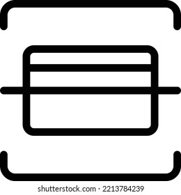 credit Vector illustration on a transparent background. Premium quality symmbols. Thin line vector icons for concept and graphic design.